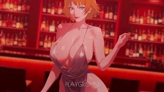 Watch Selina Kyle and Bruce Wayne in a steamy hentai action at the bat cave club!