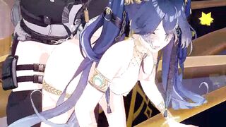 Rover x Luna Passionate Sex 3D Hentai Animation: Busty Ecchi Action!