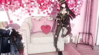 Chisa Photoshoot - NTR Hentai 3D Animation - Big tits and busty hentai action