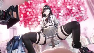 Chisa Photoshoot - NTR Hentai 3D Animation - Big tits and busty hentai action