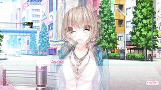 Ayane Route 4: Big boobs MILF gets a facial cumshot and creampie in Hentai action