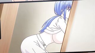 Japanese coworker pounds a hottie in multiple positions, ends with a messy creampie!