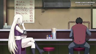 Ino Yamanaka, the busty blonde teen, gets creampied in public after getting pounded by Naruto in Naruto: Kunoichi Trainer