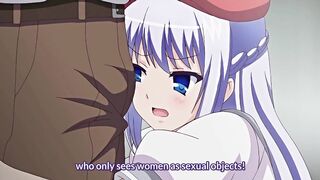 Big-titted hentai student gets nailed in multiple positions and filled with cum