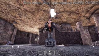 Lara Croft's cave adventure ends with a hot creampie adventure in 3D hentai game animation - 6 image