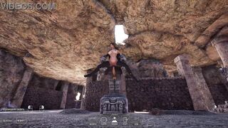 Lara Croft's cave adventure ends with a hot creampie adventure in 3D hentai game animation - 7 image