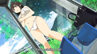 Watch this busty Japanese teen get pounded in doggy and cowgirl positions and get filled with cum - 3 image