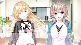 Nayuta and Matsuri Route 2: The ultimate hentai action with a big dick and a cumshot finale!