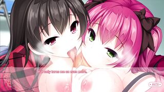 Nayuta and Matsuri Route 2: The ultimate hentai action with a big dick and a cumshot finale!