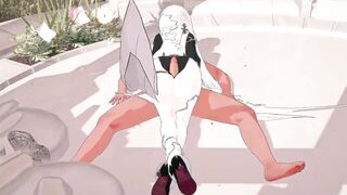 Aponia gets brutally drilled in 3D hentai - Honkai Impact