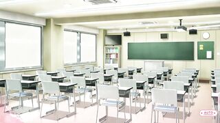 Ayane Route 11: Big tits Japanese MILF gets a creampie in her mouth in Real Hentai Situation DT Part 39