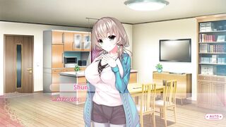 Ayane Route 11: Big tits Japanese MILF gets a creampie in her mouth in Real Hentai Situation DT Part 39