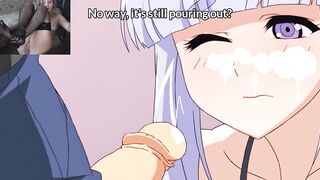 Watch this dirty anime chick take it like a champ, deepthroating and getting her perfect ass pounded hard! - 4 image