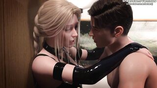 Innocent Little Step Sister's First Time Anal: Taboo Hentai Game with Busty Hentai Anime Action - 6 image