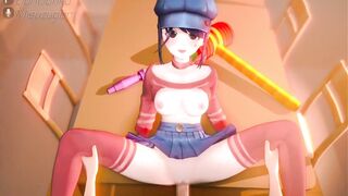 Compilation of MiSide hentai sex scenes featuring Mita - 3 image