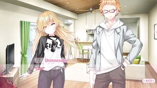 Nayuta and Matsuri Route 3: Big assed teen gets her ass drilled by a big cock in real Hentai action!