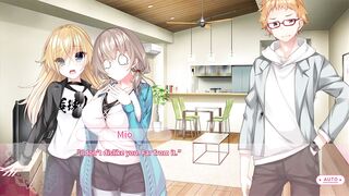 Nayuta and Matsuri Route 3: Big assed teen gets her ass drilled by a big cock in real Hentai action!