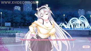 Nayuta and Matsuri Route 3: Big assed teen gets her ass drilled by a big cock in real Hentai action!