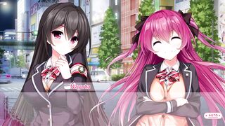 Nayuta and Matsuri Route 3: Big assed teen gets her ass drilled by a big cock in real Hentai action!