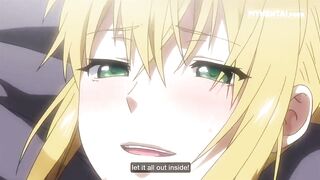 Watch this gorgeous stepsister get pounded hard in this anime hentai - 9 image