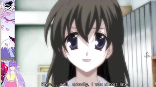 School Days Hentai Part 8: Sexy Japanese Gamer Gets Naughty in Steamy Gaming Session