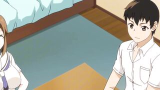 Sister's hentai study date turns into a wild anal session with hot anal action - 1 image