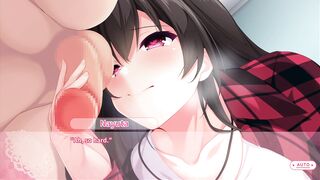 Get ready for a wild ride with Nayuta, the busty Japanese babe, as she takes on a huge dick and a creampie