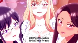 Watch this uncensored hentai teacher get her students to fuck like they're the bosses! - 10 image
