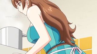 Sexy Milf in hentai gets her big dick pounded by a big one - 2 image