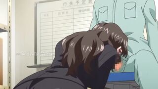 Sexy Milf in hentai gets her big dick pounded by a big one - 7 image