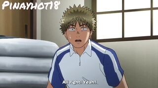 Watch this seductive student finger her tight pussy and get drilled by a big cock in a hentai video