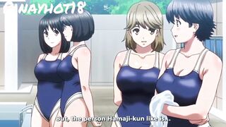 Watch this seductive student finger her tight pussy and get drilled by a big cock in a hentai video - 3 image