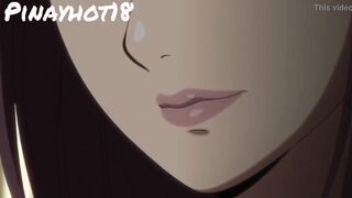 Watch this seductive student finger her tight pussy and get drilled by a big cock in a hentai video - 5 image