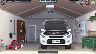 Stepmom Summertime Saga - Quick Passionate Kiss with Her Hot Body in Car - DarkCookie's 3D Hentai Game