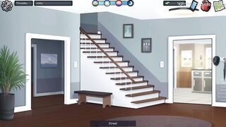 Stepmom Summertime Saga - Quick Passionate Kiss with Her Hot Body in Car - DarkCookie's 3D Hentai Game