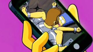 Big-titted housewife cheats on cuckold husband with a pink couch creampie