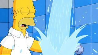 Big-titted housewife cheats on cuckold husband with a pink couch creampie