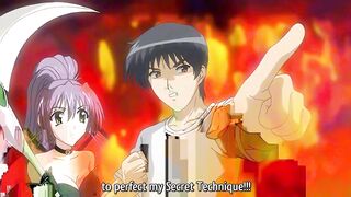 Hot threesome with sister and friend in hentai action - 3 image