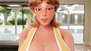 Stepmom caught me playing TABOO Hentai game & gave me a massive boner in the kitchen - 10 image