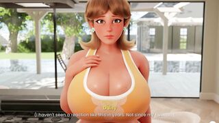 Stepmom caught me playing TABOO Hentai game & gave me a massive boner in the kitchen - 6 image