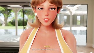 Stepmom caught me playing TABOO Hentai game & gave me a massive boner in the kitchen