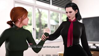 Get ready to worship this busty goddess as she dominates in 3D hentai game with her massive cock