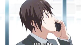 Cheating girlfriend cheats on boyfriend with a stranger in steamy hentai - 1 image