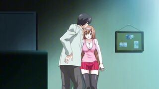 Cheating girlfriend cheats on boyfriend with a stranger in steamy hentai