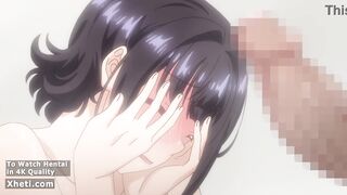 Sexy teen gets her tight pussy licked and fucked hard in a hot creampie hentai - 4 image