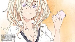 Sexy girl gets fucked hard and fast in anime hentai, taking a huge load in her pussy - 4 image