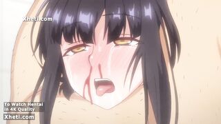 Hot teacher with perfect tits gets fucked doggystyle and swallows a hot load - 8 image