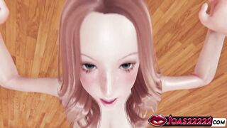 Redhead College Redhead Louise Rule34 Animation: Intense Doggystyle Sex with Close-Up Pussy Views, Jumping on Big Dick with