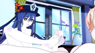 Aether Fucking Hentai Anime with Busty Ecchi Action - Genshin Impact