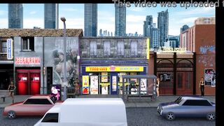 Watch the ultimate hentai game with busty City as she takes on a massive load in homemade gloryhole action!